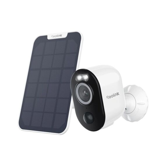 Reolink Argus B330 V2-Solar 2K weiss IP65 WLAN Überwachungskamera