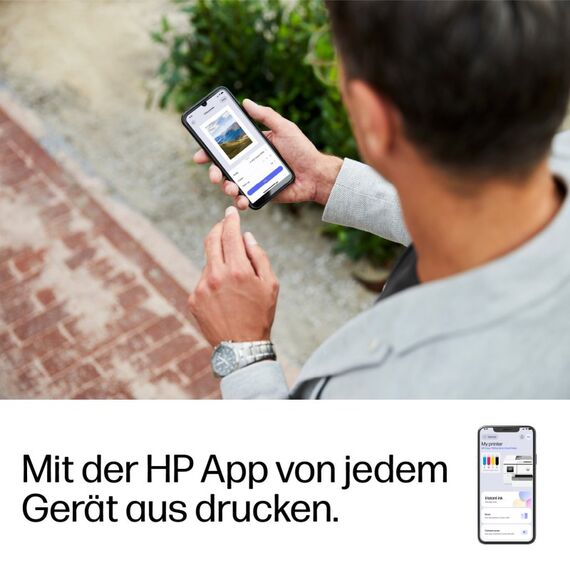 HP OfficeJet Pro 9720e Wireless All-in-One Farbe Drucker, Beidseitiger Druck; Kopierer, Scanner, 12 image