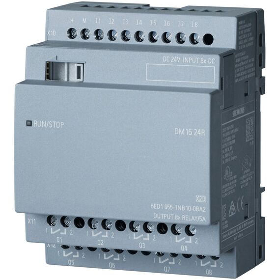 Siemens LOGO! DM16 24R Erw.-Mod. 4TE, 8DE/8DA