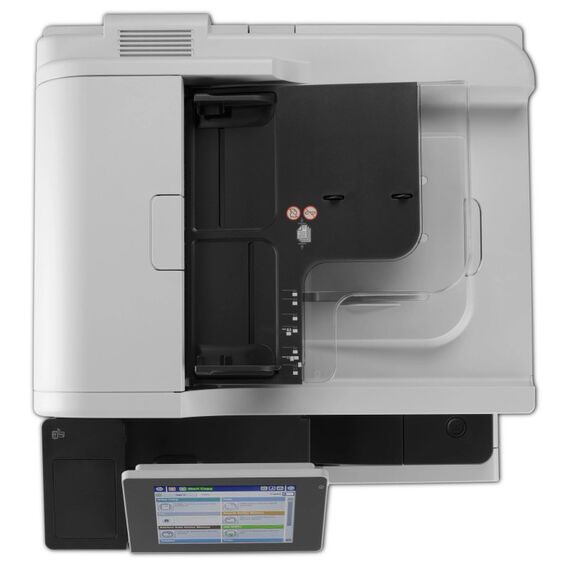 HP LaserJet Enterprise M725f Multifunction Schwarzweiß Drucker, Nur Ethernet; Kopierer, Scanner, 3 image