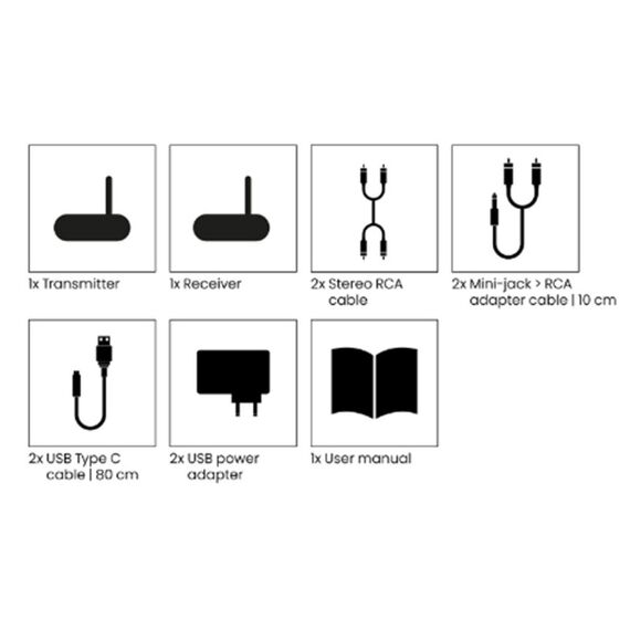 Marmitek Audio Anywhere 630 - Wireless Audio Transmitter und Receiver, 8 image