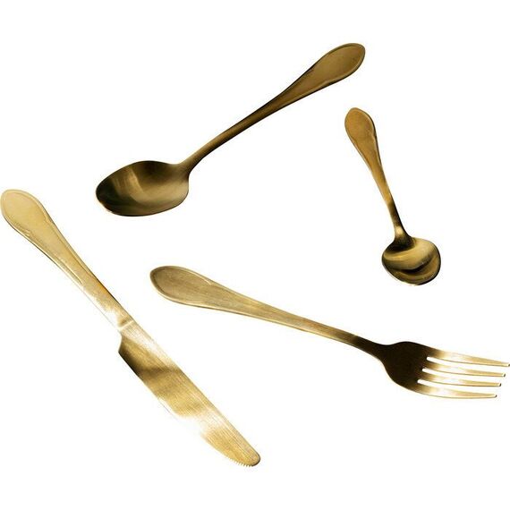 KARE Cucina Besteck-Set 16 Stück(e) Gold, 2 image