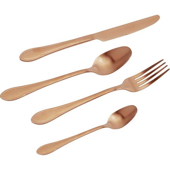 KARE Cucina Besteck-Set 16 Stück(e) Kupfer