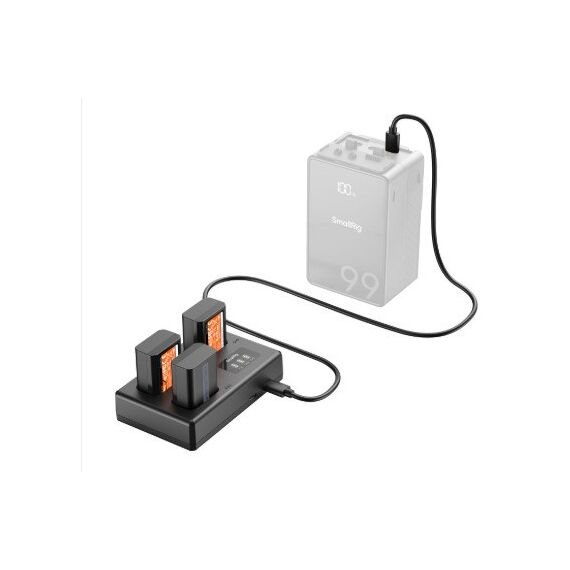 SmallRig Ladegeräte Akkuladegerät Batterie für Digitalkamera USB, 4 image