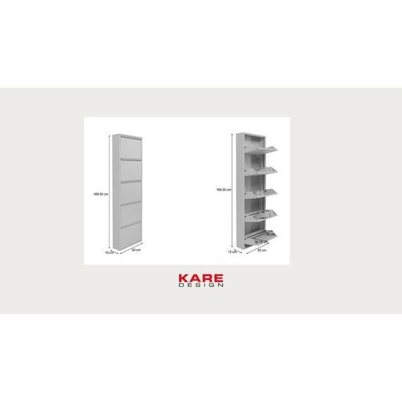 KARE Caruso 5 Geschlossen Rot, 7 image