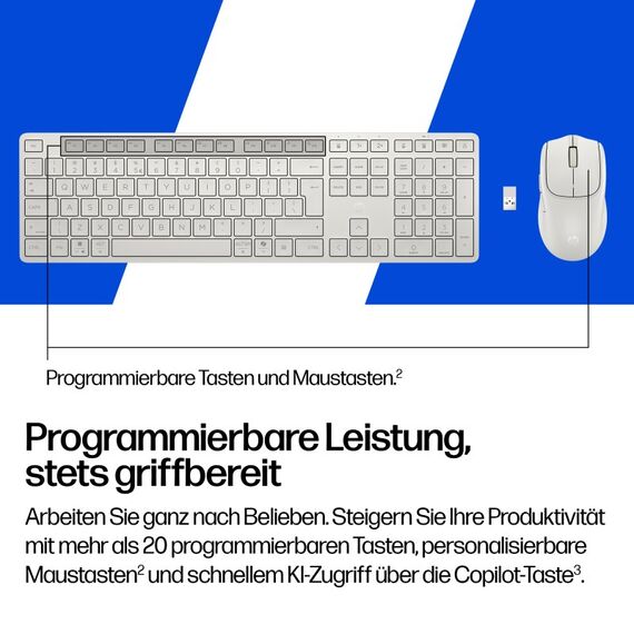 HP Kombination aus Dual-Mode-Maus und -Tastatur für mehrere Geräte 495C, 4 image