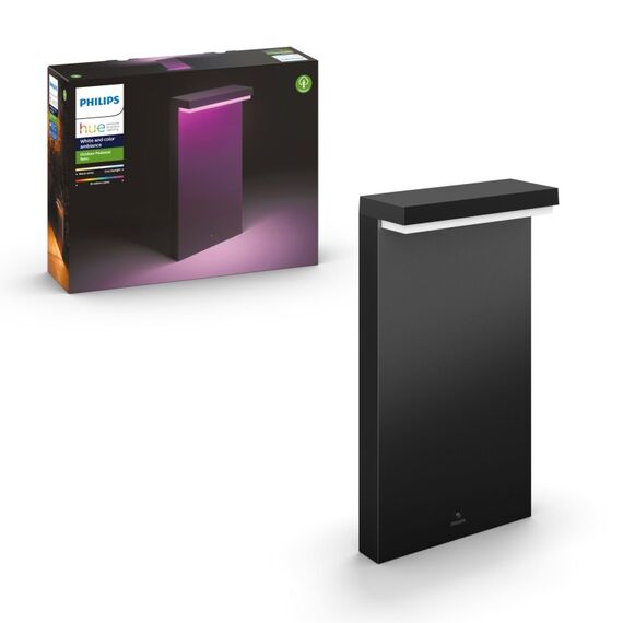 Philips Hue White and Color ambiance Nyro Outdoor Sockelleuchte schwarz, 7 image