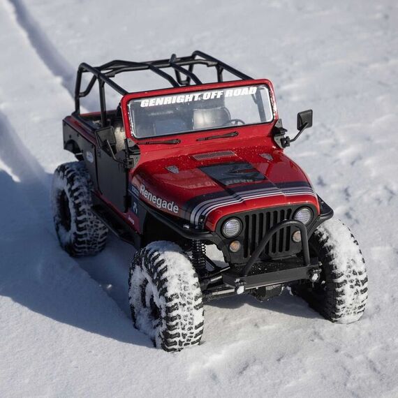 Axial R/C SCX10 III Jeep CJ-7 V2 ferngesteuerte (RC) modell Rock Crawler Elektromotor 1:10, 8 image