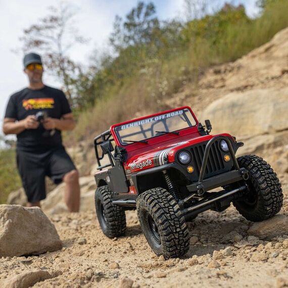 Axial R/C SCX10 III Jeep CJ-7 V2 ferngesteuerte (RC) modell Rock Crawler Elektromotor 1:10, 9 image