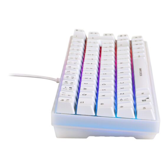 Deltaco Gaming GAM-158-W Tastatur USB QWERTY Nordisch Weiß, 2 image