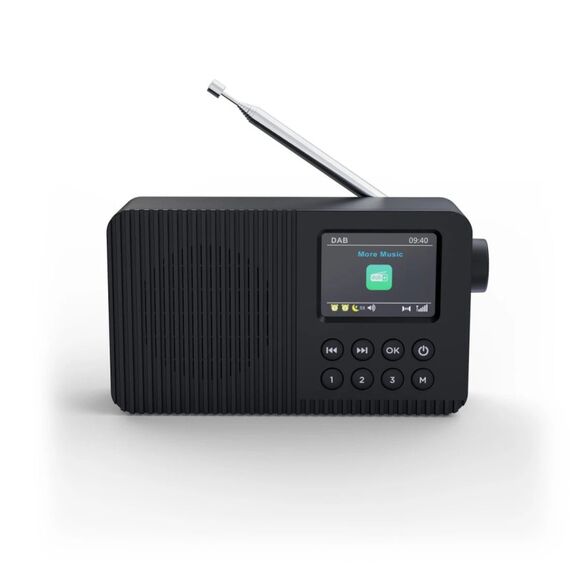 Hama DR6 X Tragbar Digital Schwarz