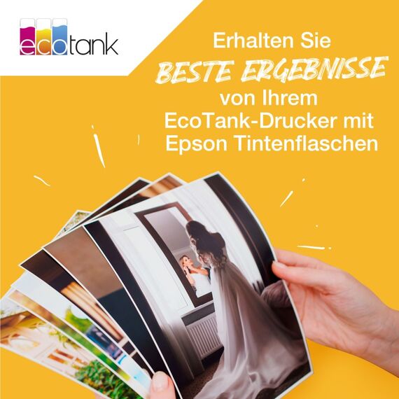 Epson 107 EcoTank-Tintenflasche in Gelb
