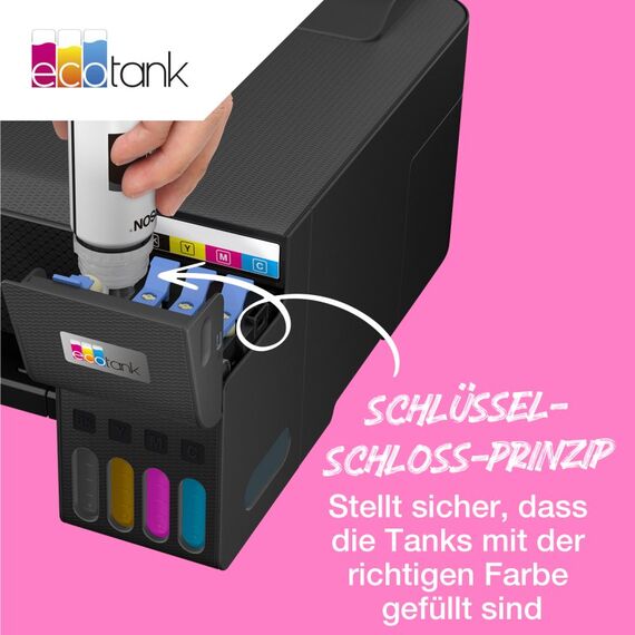 Epson 107 EcoTank-Tintenflasche in Gelb, 3 image