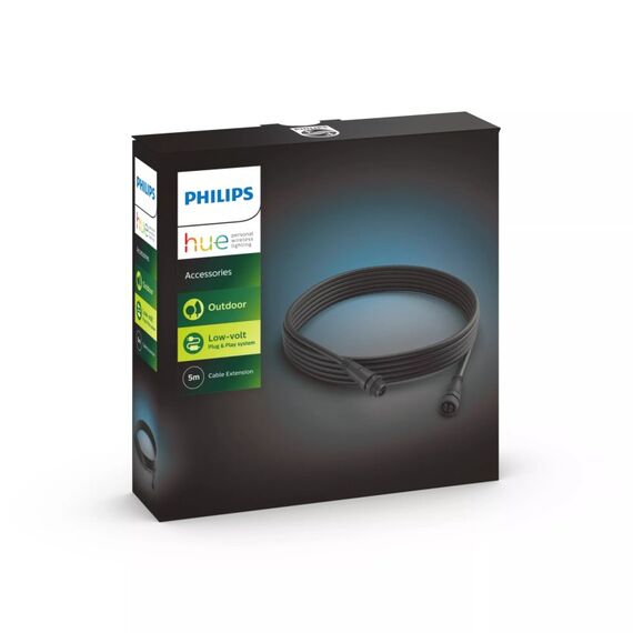 Philips Hue White and Color ambiance 5-m-Outdoor-Verlängerungskabel, 2 image