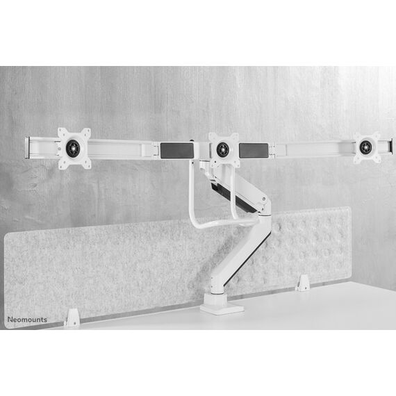 Neomounts NM-D775DX3WHITE Flachbildschirm-Tischhalterung 68,6 cm (27") Tisch/Bank Weiß, 9 image