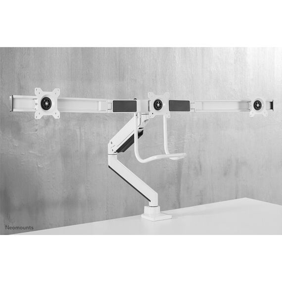 Neomounts NM-D775DX3WHITE Flachbildschirm-Tischhalterung 68,6 cm (27") Tisch/Bank Weiß, 10 image