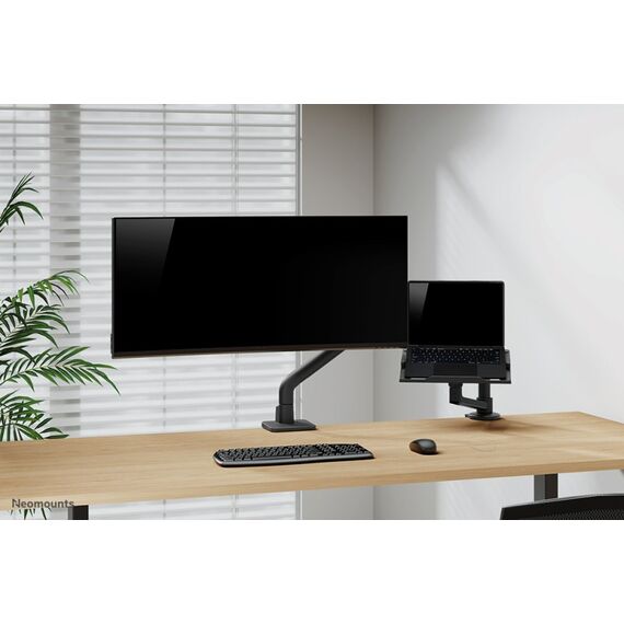 Neomounts DS70S-950BL1 Monitorarm 17-49" - Gasfeder - Topfix - 180°-Stopp, 16 image