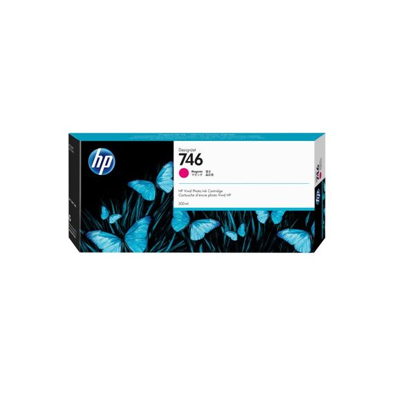 HP 746 Magenta DesignJet Tintenpatrone, 300 ml