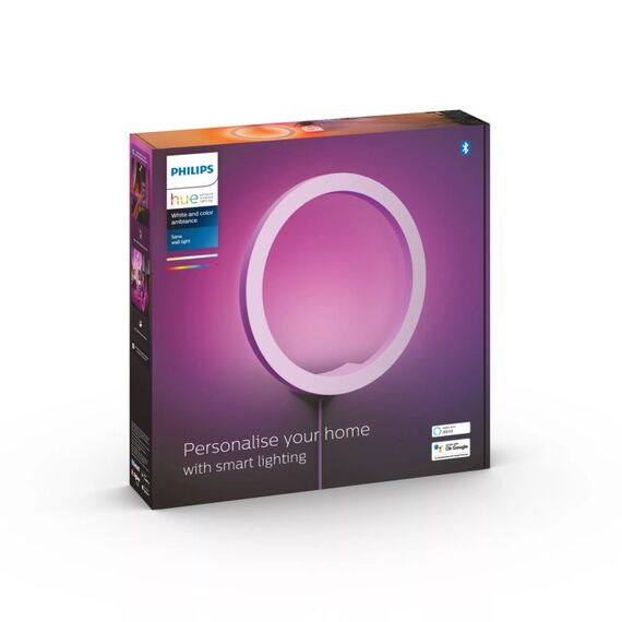 Philips Hue White and Color ambiance Sana Wandleuchte weiß, 2 image