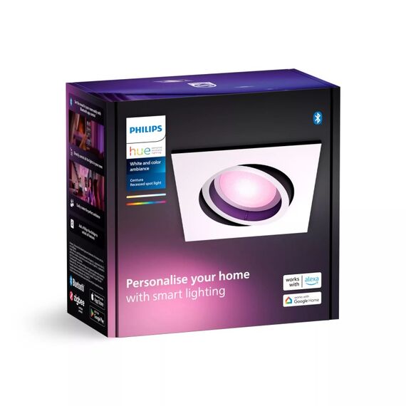 Philips 929003809901 Smart Lighting Intelligenter Einbaustrahler Bluetooth 4,2 W, Farbe: Weiß, 2 image
