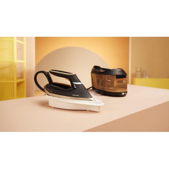 Philips PSG6064/81 Dampfbügelstation 2400 W 1,8 l SteamGlide Advanced Schwarz, Gold, 20 image