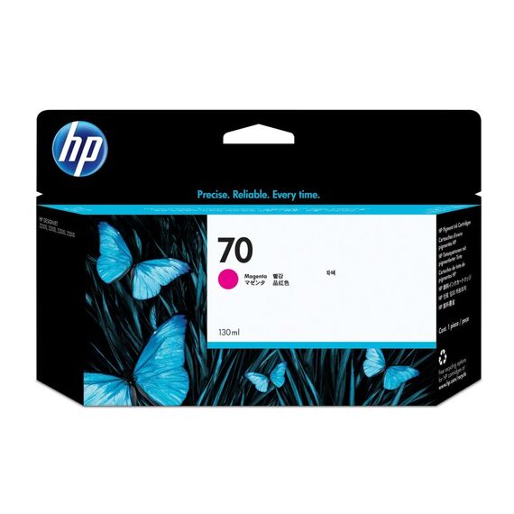 HP 70 Magenta DesignJet Druckerpatrone, 130 ml