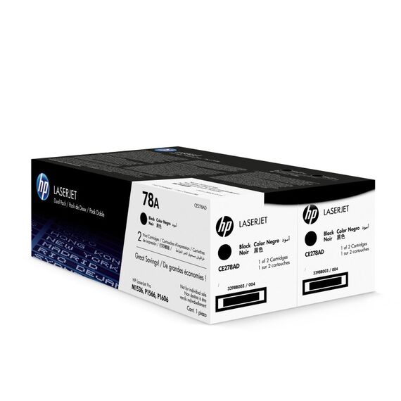 HP 78A 2er-Pack Schwarz Original LaserJet Tonerkartuschen, 9 image