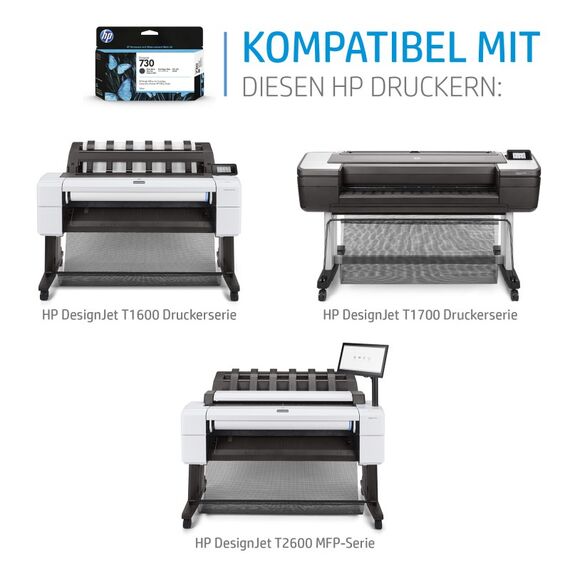 HP 730 DesignJet Druckerpatrone Grau 300 ml, 2 image