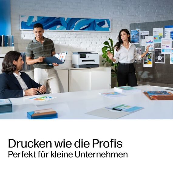 HP OfficeJet Pro 9132e Wireless All-in-One Farbe Drucker, Instant Ink; Beidseitiger Druck, 11 image