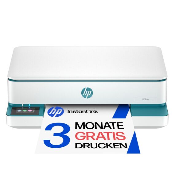 HP ENVY 6122e Wireless All-in-One Farbe Drucker, Instant Ink; Fotodruck
