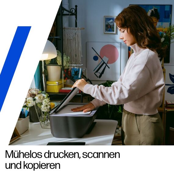 HP DeskJet 2921 Wireless All-in-One Farbe Drucker, Instant Ink, 7 image