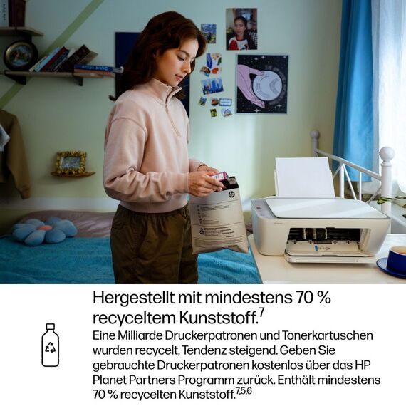 HP DeskJet 2922 Wireless All-in-One Farbe Drucker, 10 image
