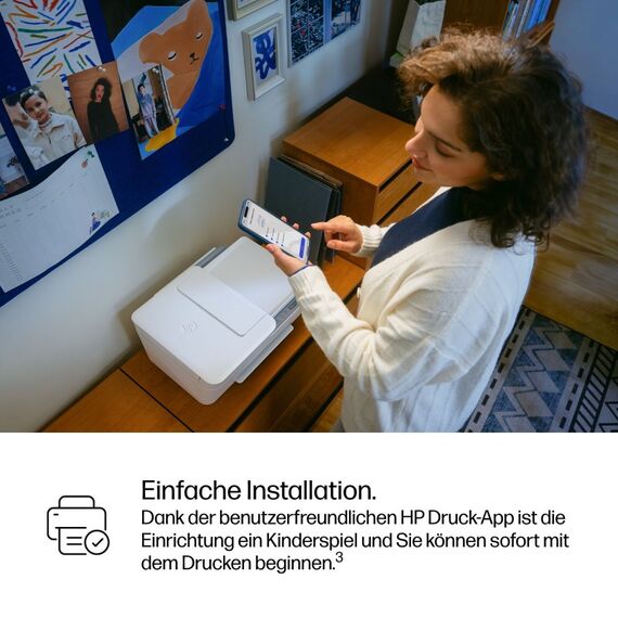 HP DeskJet 4322 Wireless All-in-One Farbe Drucker, 5 image