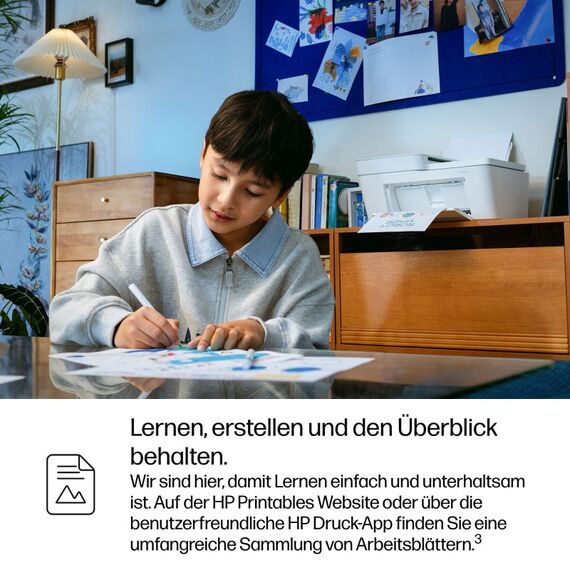 HP DeskJet 4322 Wireless All-in-One Farbe Drucker, 6 image