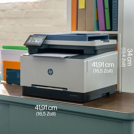 HP LaserJet Pro 3302fdw Wireless Multifunction Farbe Drucker, Kopierer, Scanner; Duplex, 16 image