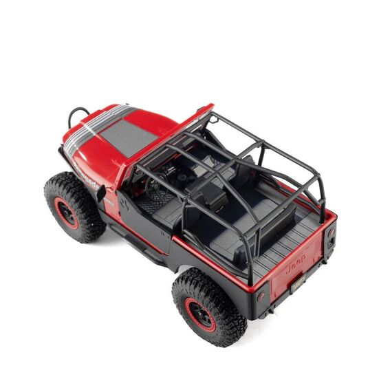 Axial R/C SCX30 Jeep CJ-7 GenRight 4X4 RTR ferngesteuerte (RC) modell Rock Crawler Elektromotor 1:30, 14 image