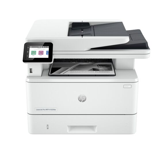 HP LaserJet Pro 4102dw Wireless Multifunction Schwarzweiß Drucker, Kopierer, Scanner; Duplex
