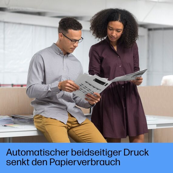 HP LaserJet Pro 4102fdw Wireless Multifunction Schwarzweiß Drucker, Kopierer, Scanner; Duplex, 2 image