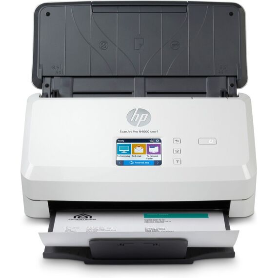HP ScanJet Pro N4000 snw1 Scanner mit Vorlageneinzug 600 x 600 DPI A4 Schwarz, Weiß