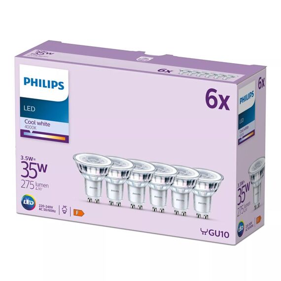 Philips Spot 35W PAR16 GU10 x6, 2 image