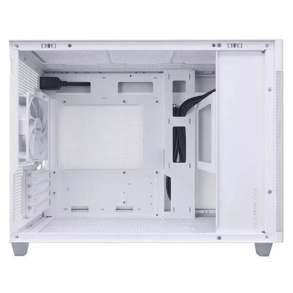 ASUS PRIME AP201 CASE TG WHITE Mini Tower Weiß