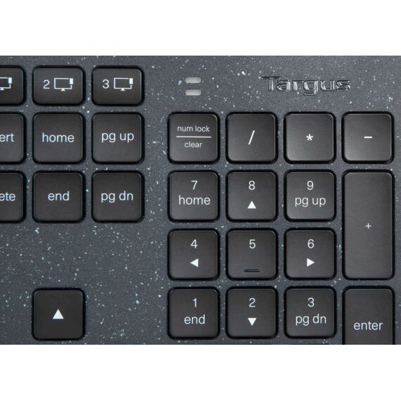 Targus EcoSmart AKB868UK Tastatur Universal Bluetooth QWERTY UK Englisch Schwarz, 5 image