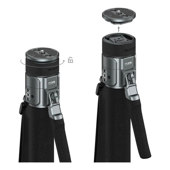 SmallRig 6283 Potato Jet TRIBEX PRO X-Clutch hydraulic monopod Standard Stativ Digitale Film/Kameras 3 Bein(e) Schwarz, 2 image