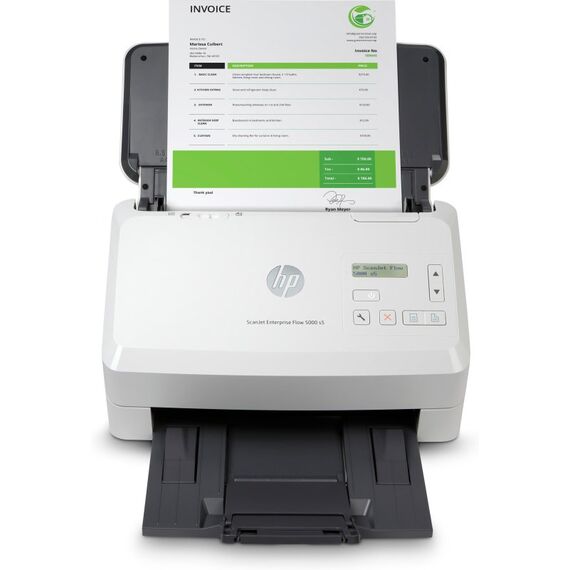 HP ScanJet Enterprise Flow 5000 s5 Scanner mit Vorlageneinzug 600 x 600 DPI A4 Weiß