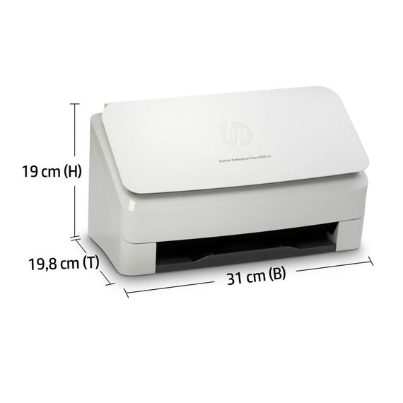 HP ScanJet Enterprise Flow 5000 s5 Scanner mit Vorlageneinzug 600 x 600 DPI A4 Weiß, 5 image
