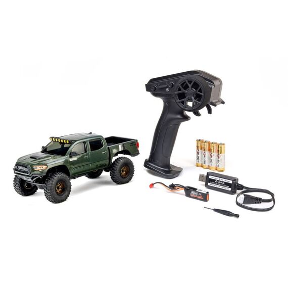 Axial R/C SCX30 Toyota Tacoma TRD Pro 4X4 RTR ferngesteuerte (RC) modell Rock Crawler Elektromotor 1:30, 21 image