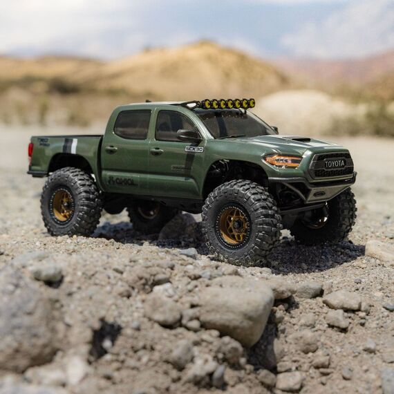 Axial R/C SCX30 Toyota Tacoma TRD Pro 4X4 RTR ferngesteuerte (RC) modell Rock Crawler Elektromotor 1:30, 7 image