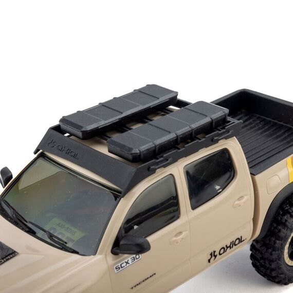 Axial R/C SCX30 Toyota Tacoma TRD Pro 4X4 RTR ferngesteuerte (RC) modell Rock Crawler Elektromotor 1:30, 10 image