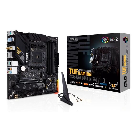 ASUS TUF GAMING B550M-PLUS WIFI II AMD B550 Sockel AM4 micro ATX