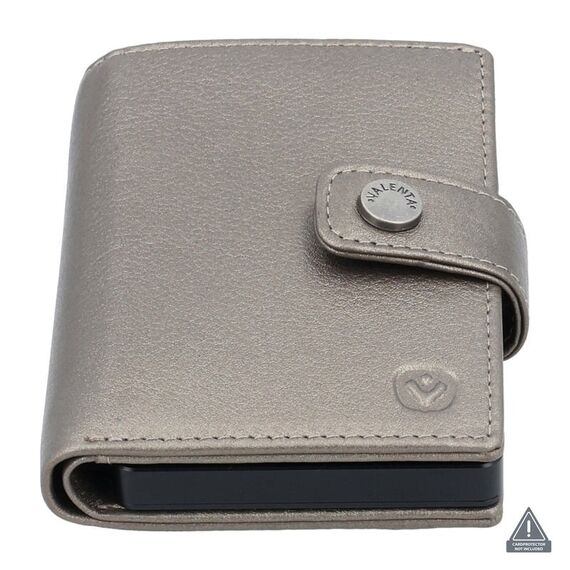 Valenta 588898 Geldbörse, Kartenetui/Reisedokumentenhülle Briefttasche Bronze Leder, 3 image